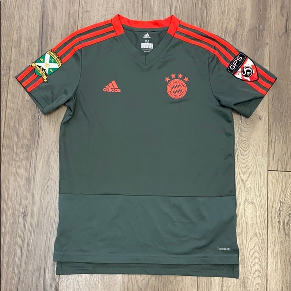 adidas Other - Adidas Boys FC Bayern Munchen Gray Soccer Jersey M